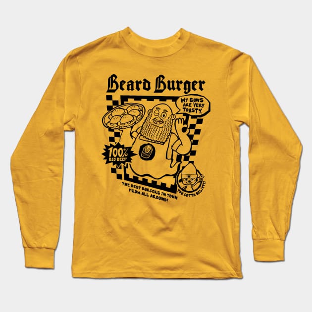 Toasty Buns v2 Long Sleeve T-Shirt by demonigote